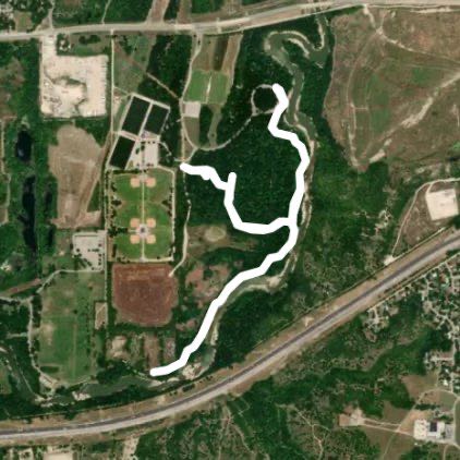 Gateway Park section of Ft Worth Trinity River Tra