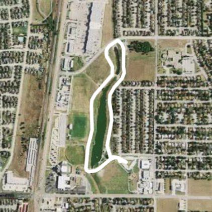 Capp Smith park quick walk(Watauga, Tx) walking route map in North Richland Hills