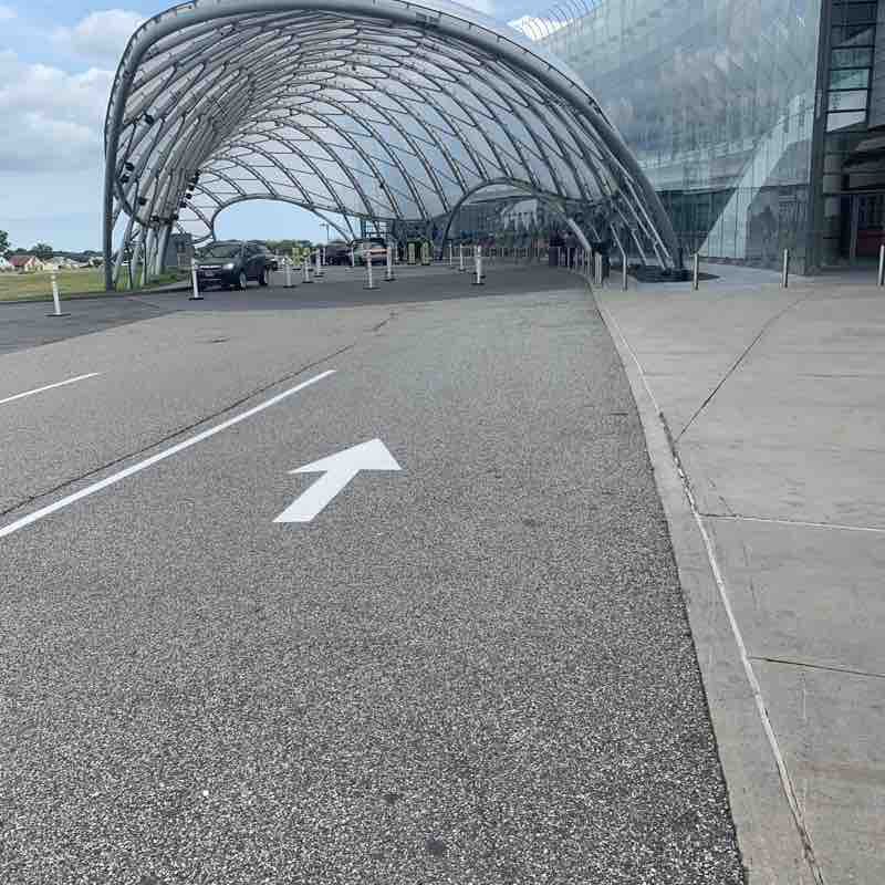 Woodlawn/empire city walking route map in Mount Vernon