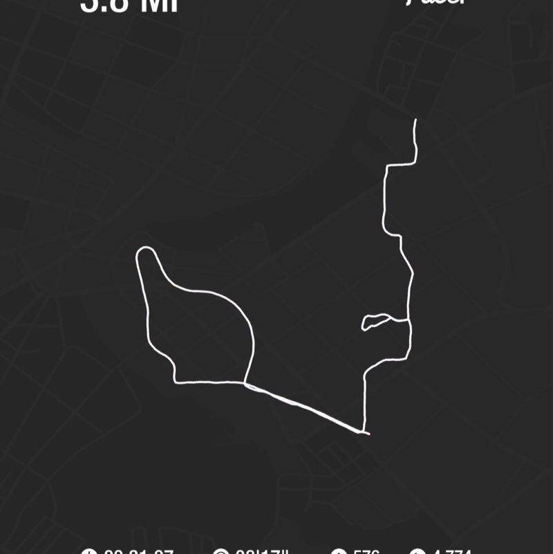 Birch cliff walking route map in River Falls