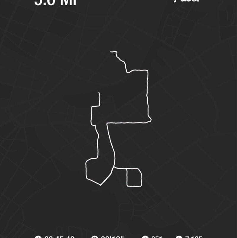 The college smokestack walking route map in River Falls