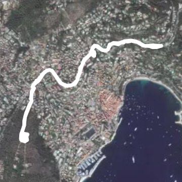 Corne d’or to Fort du Mont Alban & return