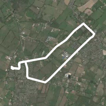 Waltham Swanmore route  walking route map in Swanmore