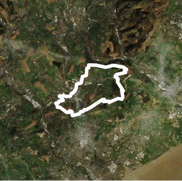 Do walking route map in Caerphilly