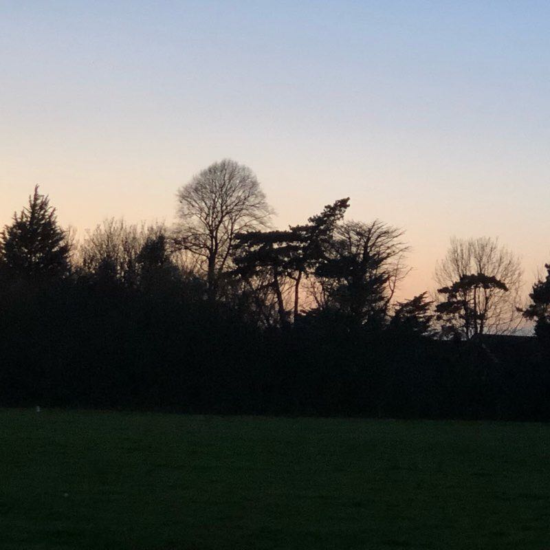 Slindon common- dale park walking route map in Yapton