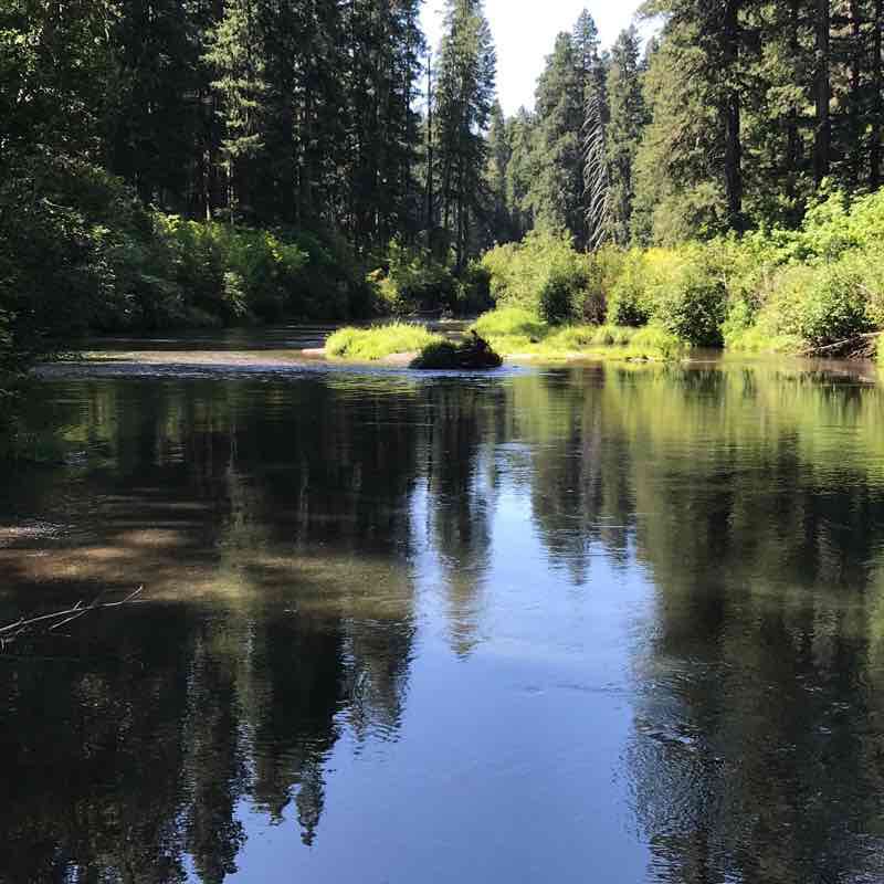 Tekelma Gorge walking route map in Prospect