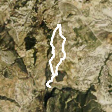 Peñas De Castro Route walking route map in Jaén