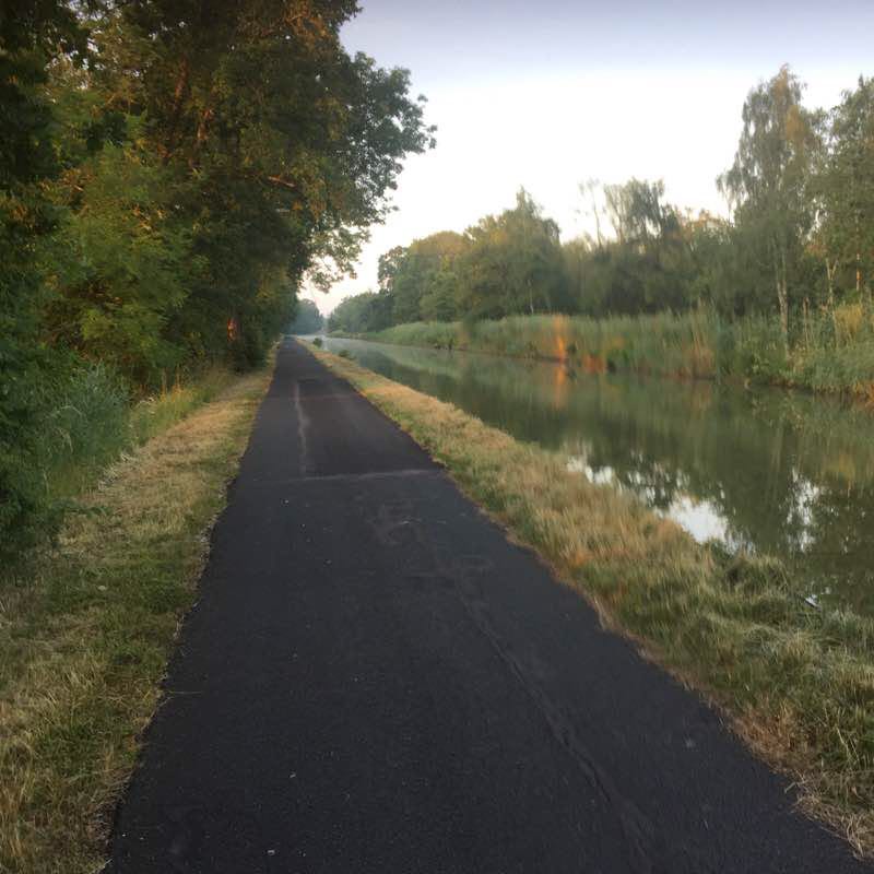 S walking route map in Langatte