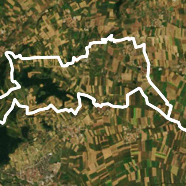 Quatzenheim walking route map in Quatzenheim