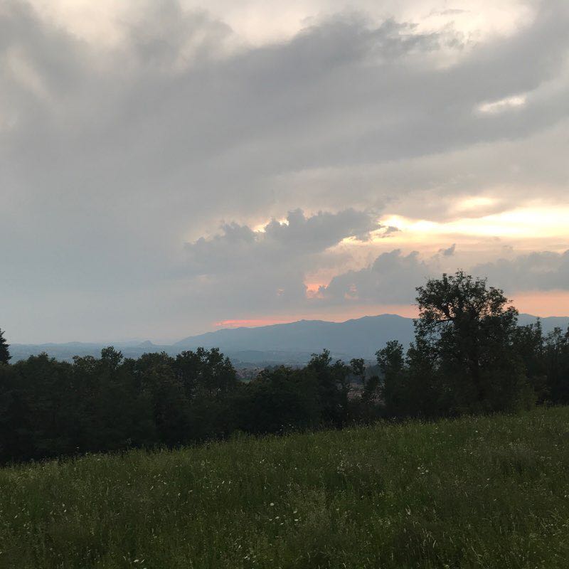 Viganò and Curone park walking route map in Valle Santa Croce