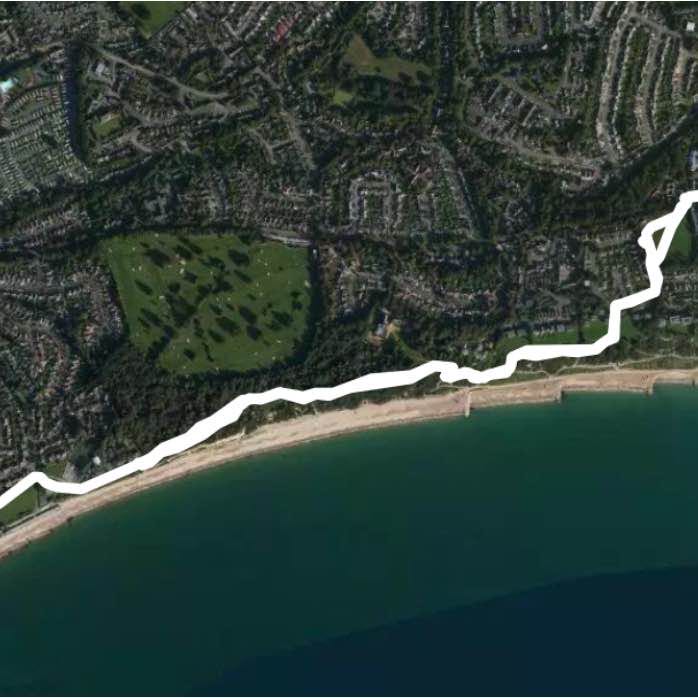 Mudeford cliff walk