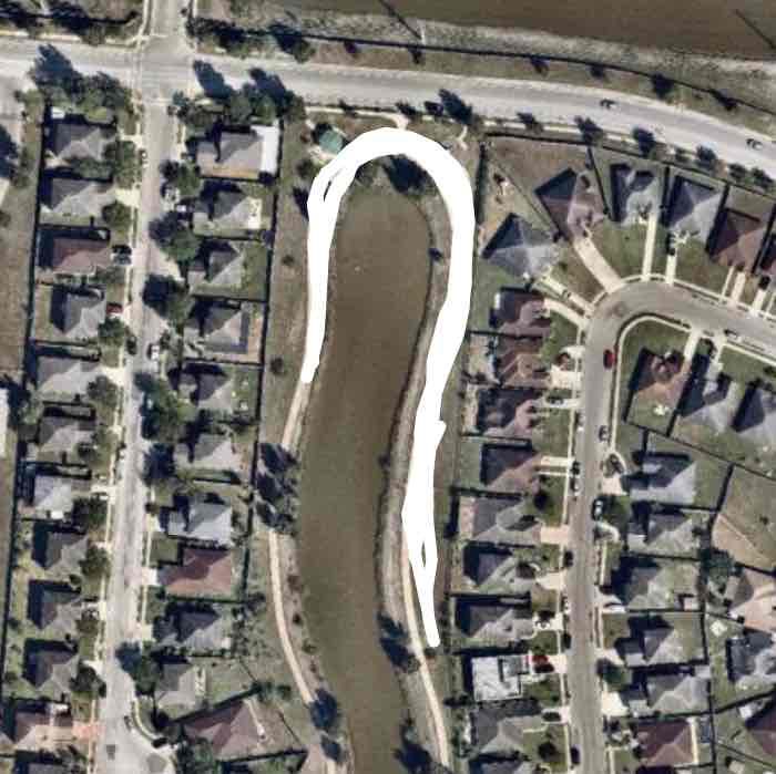 Late evening short cut in light