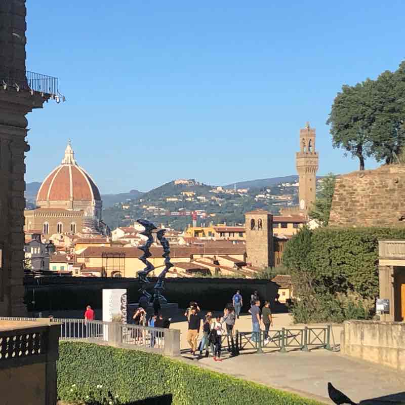 Pitti Palace to Florence wall gate