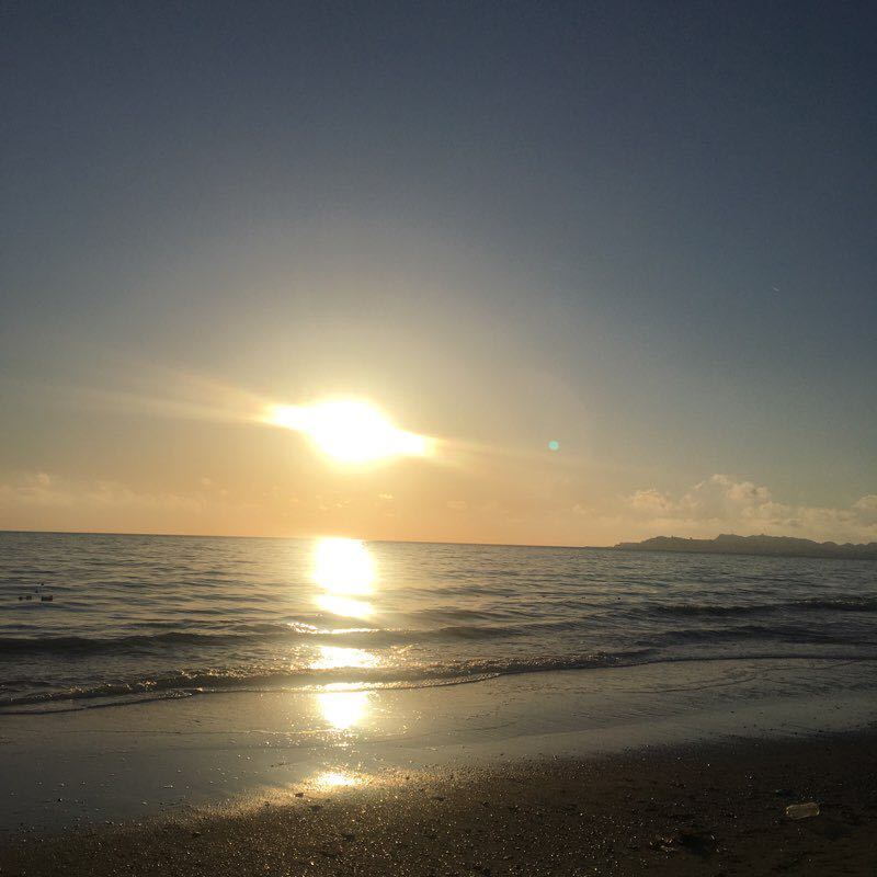 Durres walking route map in Golem (Kavajë)