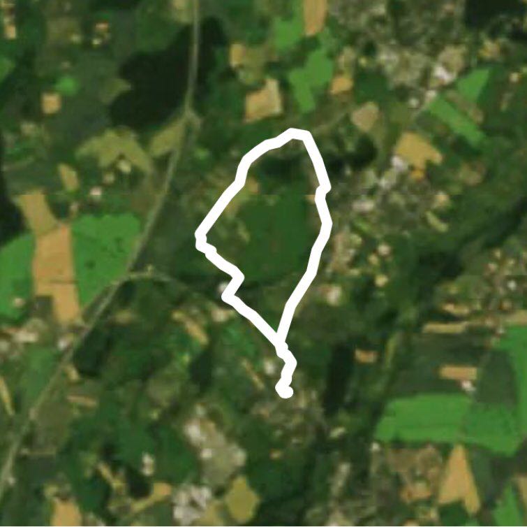 Around the Molfsee walking route map in Flintbek