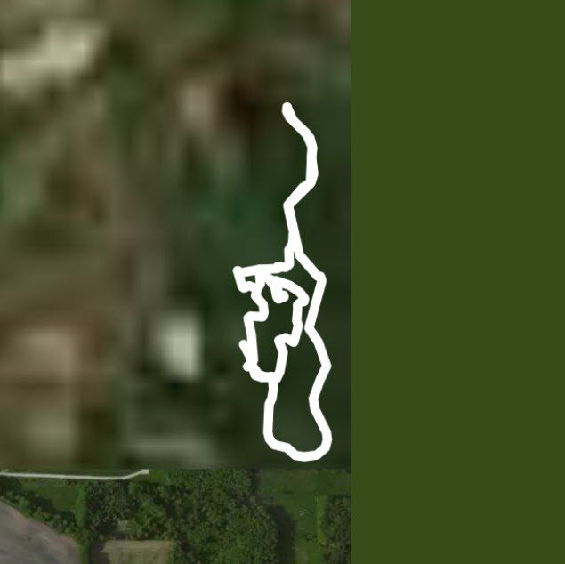 Breidings garden walking route map in Soltau