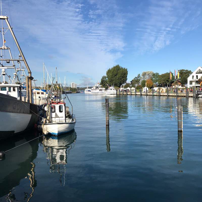 Promenade with beach 🏖 walking route map in Timmendorfer Strand