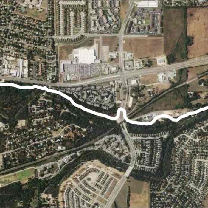 Round rock Creek route