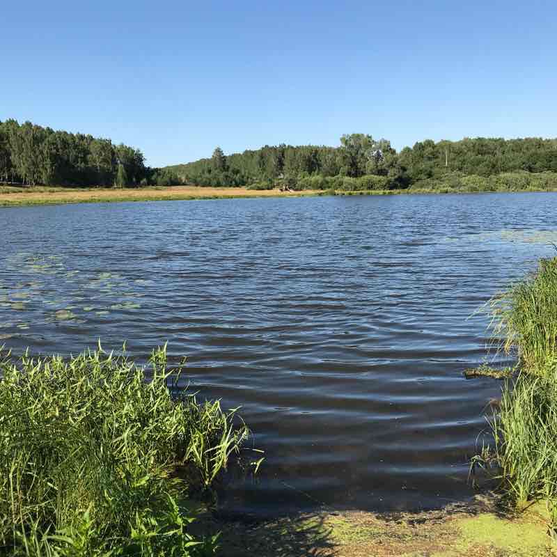 3.99 Km route to Raifskoye, Zelenodolsky district, Tatarstan, Russia walking route map in Belo-Bezvodnoe