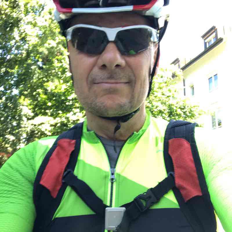 Just a route to work 😊 walking route map in Grenzach-Wyhlen