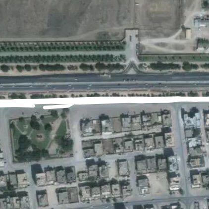 Salalah park walking route map in Salalah