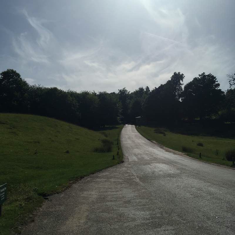 Sevenoaks Knole walking route map in Sevenoaks