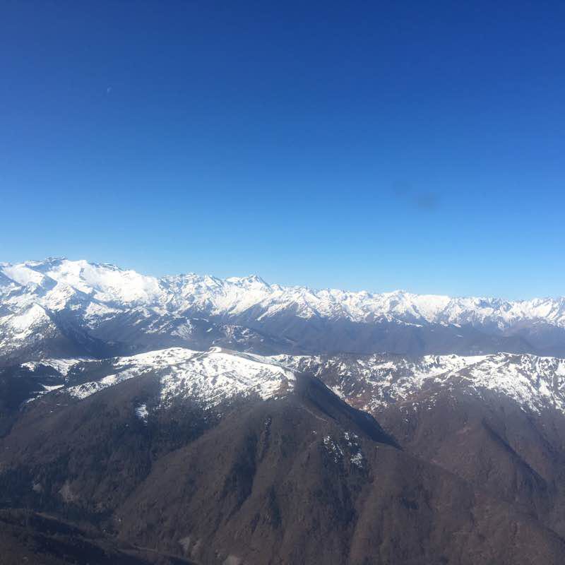 Barousse walking route map in Marignac