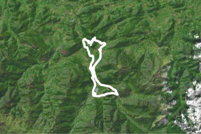 32,0 Km Directions in 31440, Cierp-Gaud, Haute-Garonne, France walking route map in Marignac