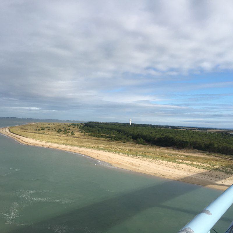 Riute of the coast walking route map in La Barre-de-Monts