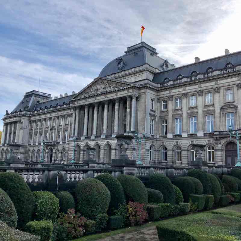 Royal Quarter walking route map in Saint-Josse-ten-Noode