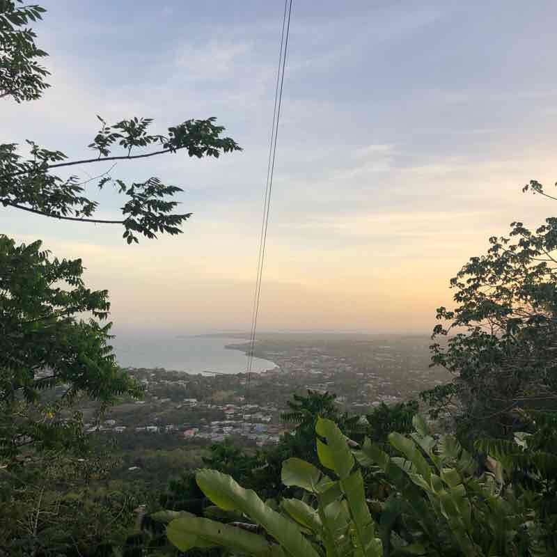 French Fort Tobago  walking route map in Scarborough
