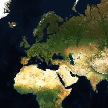 Seasides walking route map in Zatoka