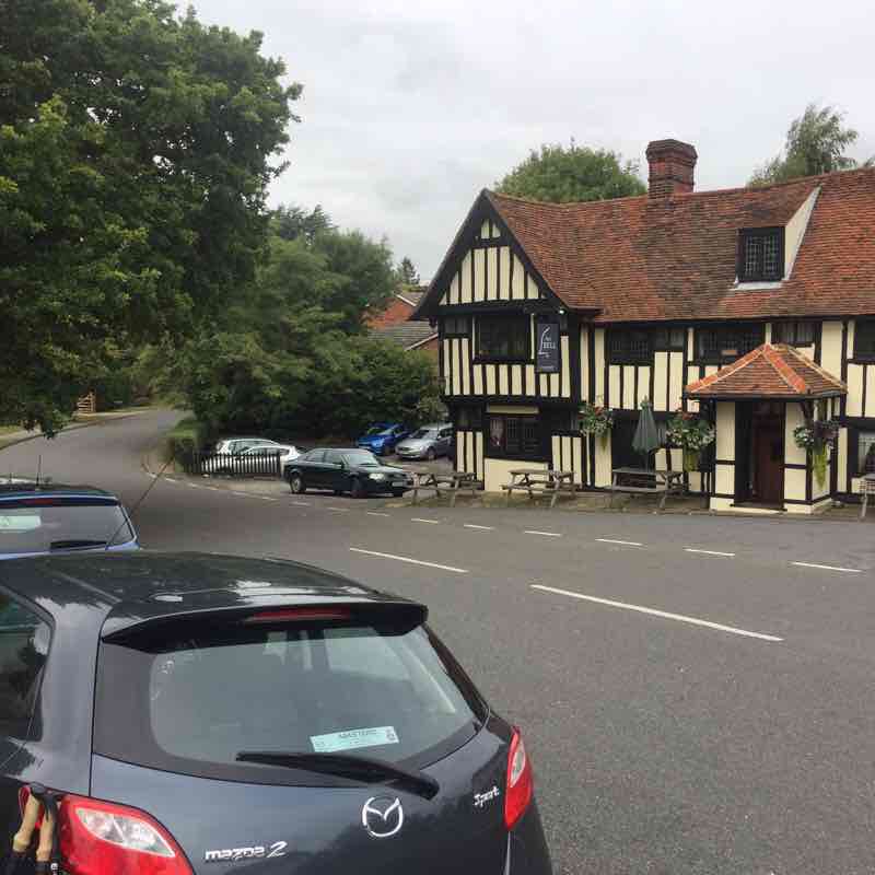 Woodham Walter Common Loop walking route map in Woodham Walter