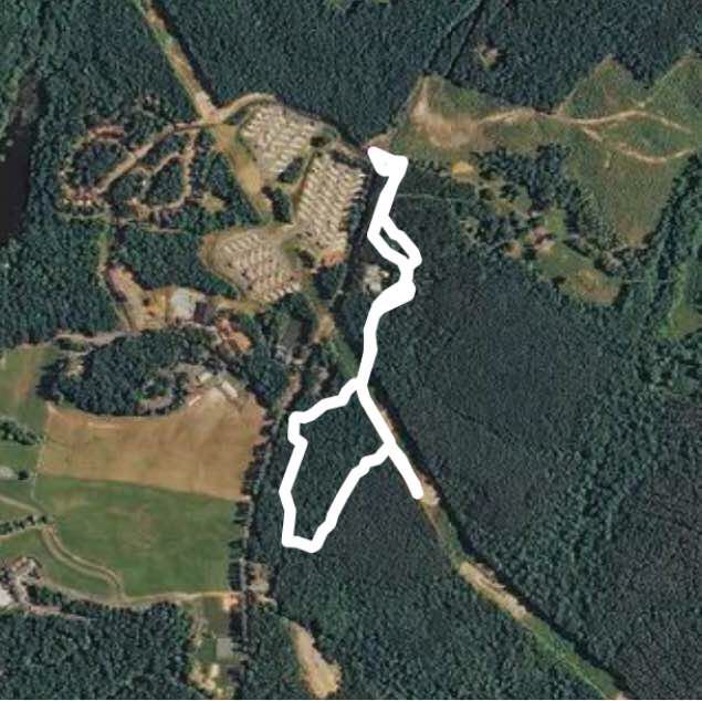 Shendo Xing walking route map in Louisa