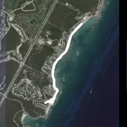 Now walking route map in Gran Bahía Príncipe