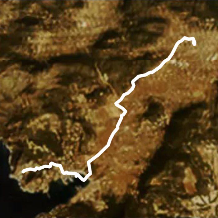 Way to Andratx walking route map in Andratx