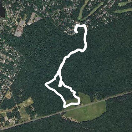 Run in Locust Grove, Virginia, USA walking route map in Spotsylvania Courthouse