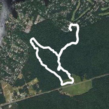 C walking route map in Spotsylvania Courthouse