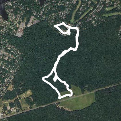 Run in Locust Grove, Virginia, USA walking route map in Spotsylvania Courthouse