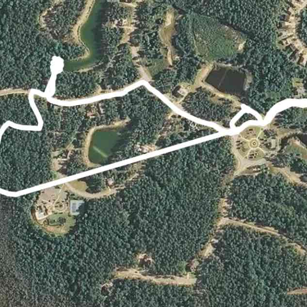 Monday catfish club house walking route map in Bolivia