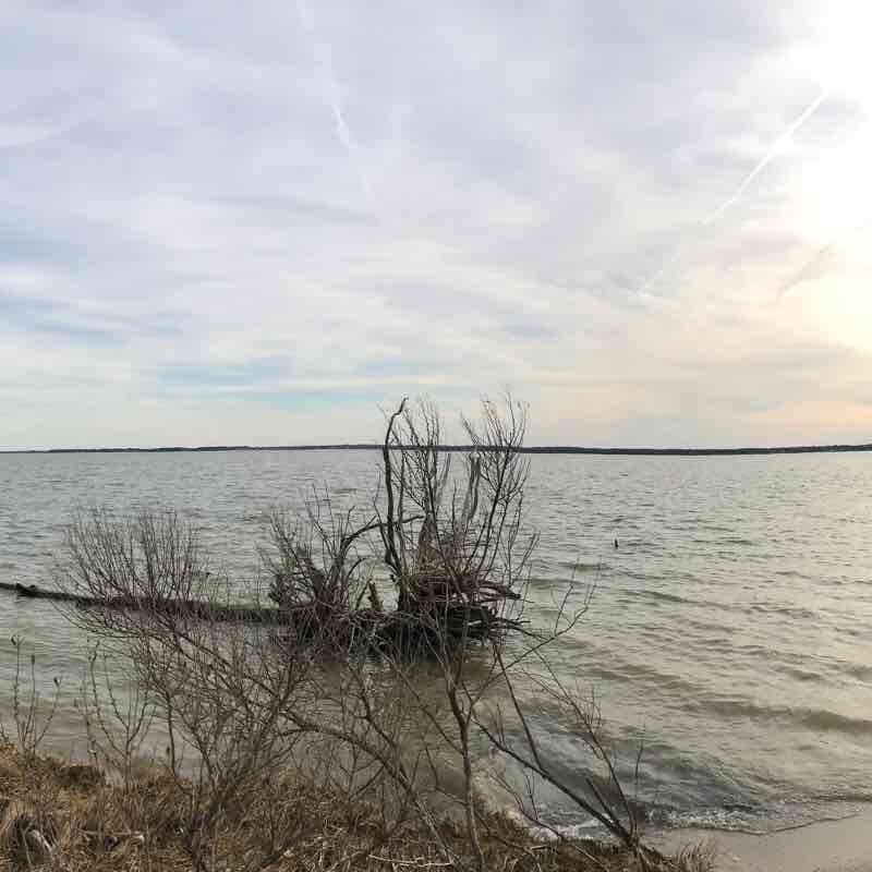Belle Isle walking route map in Lancaster