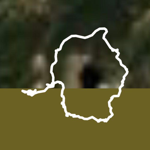 Devils Tower upper trail, South Dakota walking route map in Devils Tower