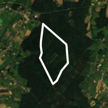 La Capelle walking route map in Crémarest