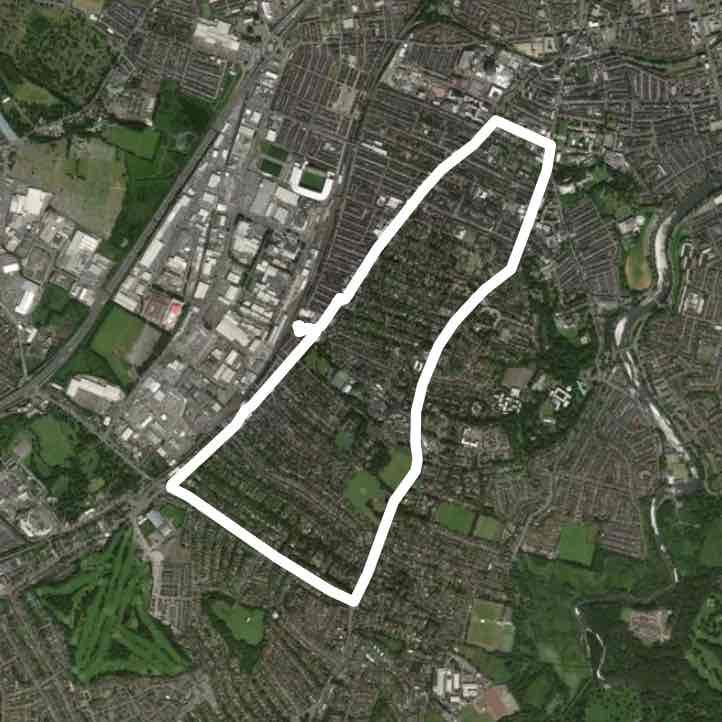 Lisburn road and Malone