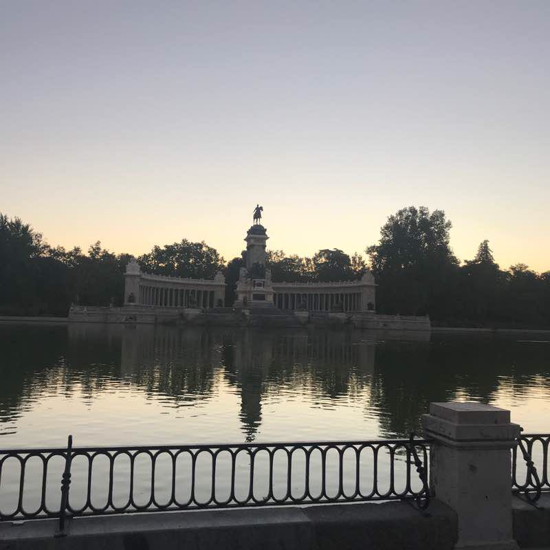 Парк Ретиро Мадрид 