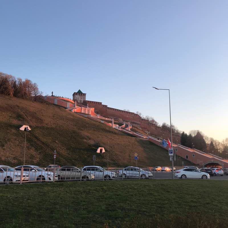 Набережная Волги в Нижнем 