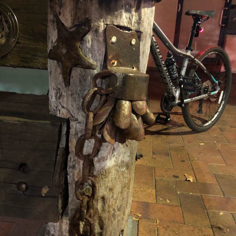 Backyard To Beach (on  a mountain bike) walking route map in Port Lincoln