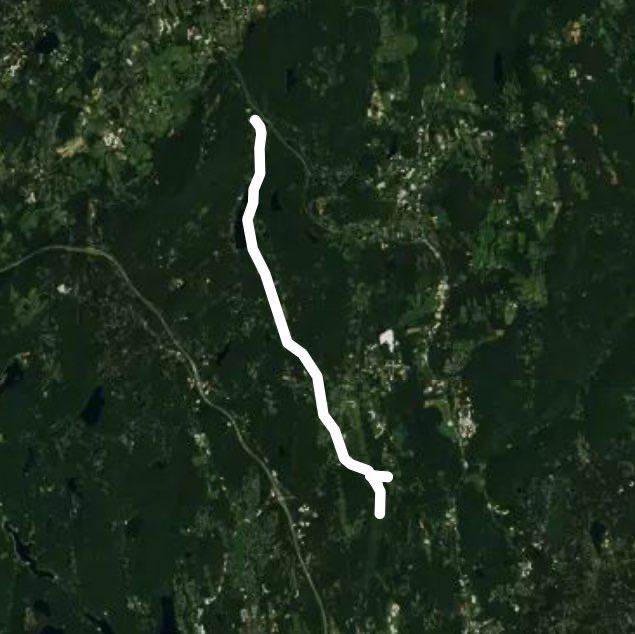 Whaley lake to Ice Pond