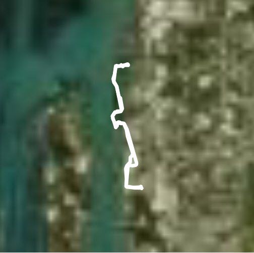 Amherstburg Ontario  walking route map in Amherstburg