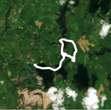 Manifold off track walking route map in Waterhouses